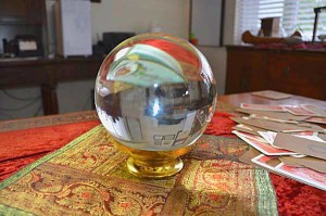 Crystal Ball for Tarot Reading by Psychic